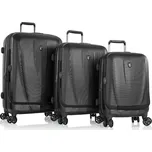 Heys Vantage Smart Luggage S,M,L Black – sada 3 kufrů