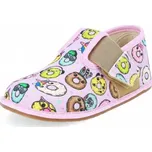 Barefoot dívčí přezůvky Pegres, BF01 Donut, růžová - 32