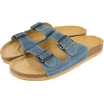 Vlnka Pánské korkové anatomické nazouváky Alex modrá velikost obuv dospělí 46