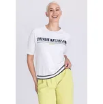 TUZZI DIVA STATE dámské triko bílé s potiskem
