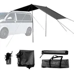 Markýza na auto 300 x 150 cm černá