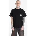 Tričko Carhartt WIP S/S Pond Corps Pocket T-Shirt UNISEX Black XXL
