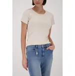 Tričko Monari 410088 béžové s knoflíčky Velikost: 34