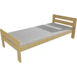 Max-i Dřevěná postel 90x200 masiv borovice - VMK2C Zvolte barvu:: barva šedá