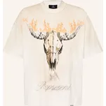 Represent Pánské Tričko S Cvočky, béžová / oranžová / černá, XXL