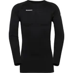 Funkční triko pánské MAMMUT Intersocks - All-Mountain Seamless BL Longsleeve Mid Men black 0001 - S