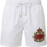 Cavalli Class Logo White plavky L Bílá