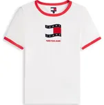 Tričko Tommy Jeans Ecru 1230967 8 (XS)