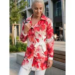 Dámké sako premium ALTISPORT VOJ/ALW102MI05 RŮŽOVÁ/BÍLÁ XXL