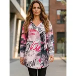 Dámské mikinové sáčko premium ALTISPORT VOJ/ALW105MI05 BÍLORŮŽOVÁ XL