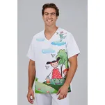 2P SERVIS Halena Uni Mika Peques Potisk/Bílá 3XL