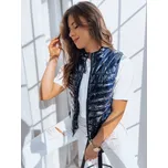 Tmavě modrá lesklá vesta WIANO TY3551 Velikost: XL