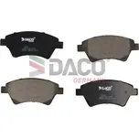 Sada brzdových destiček, kotoučová brzda DACO 323951