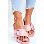 Růžové dámské elegantní pantofle Big Star Velikost: 41