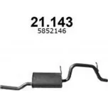 Zadni tlumic vyfuku IZAWIT (21.143A)