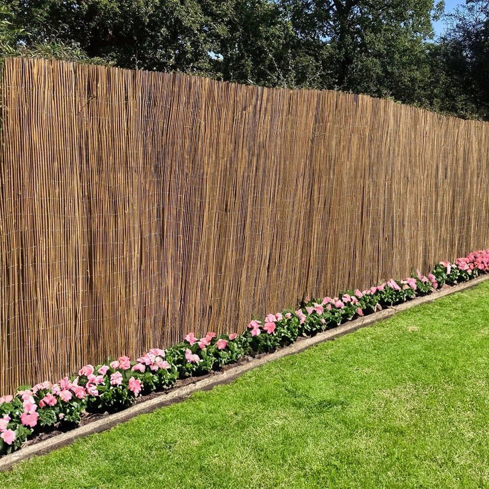 MultiGarden Oboustranná bambusová stínící rohož 150x300 cm na balkon, terasu, plot, přírodní