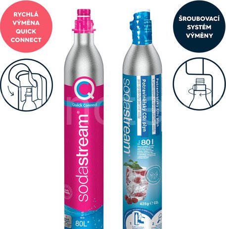 SODASTREAM Náplň CO2, výměna bombičky