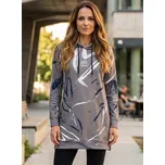 Dámská funkční prodloužená mikina premium ALTISPORT VOJ/ALW049MI03 ŠEDÁ XXL