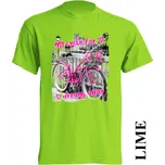 detske-levne-bavlnene-tricko-potisk-kolo Barva: Lime - limetková, velikost: 128