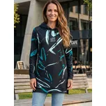 Dámská funkční prodloužená mikina premium ALTISPORT VOJ/ALW049MI03 ČERNOMODRÁ M