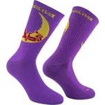Ponožky La Sportiva Climbing on the Moon Socks Purple/Yellow S