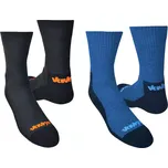ponožky vavrys trek cmx 2020 2-pack | černá+modrá, 2024, varianta: 37-39