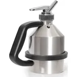 Bezpečnostní konev DENIOS, z nerezu, s jemným dávkovacím kohoutem, 1 litr, zemnící přípojka