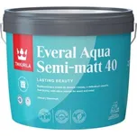 Akrylátová emailová barva Tikkurila Everal Aqua Semi Mat 2,7 L