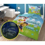 DETEXPOL Povlečení Paw Patrol dream svítící Bavlna, 140/200, 70/80 cm