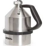 Bezpečnostní konev DENIOS, z nerezu, se šroubovacím víkem, 2 litr, se zemnící přípojkou