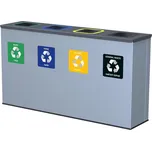 Alda Line Eko Station 135 4x 60 l šedý