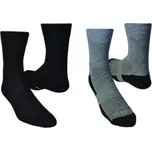 ponožky vavrys light trek cmx 2020 2-pack | černá+šedá, 2024, varianta: 43-45