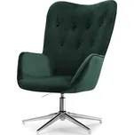 Mebel Partner Truni (zelená + chromová)