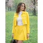 Dámska elegantná žltá VSB LISA sukňa , VELIKOST M