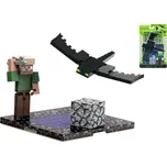 Stavebnice Magnet World lovec 5cm s drakem a doplňky