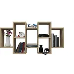 Police závěsná Helios - dub sonoma