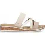 Pohodlné barevné nazouváky na klínku Rieker V3652-94 vel. 37