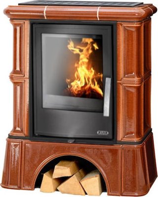 ABX Bavaria K I TV 6,9kW kachlový sokl kaštan