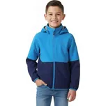 CHLAPECKÁ SOFTSHELLOVÁ BUNDA MODRÁ/ TMAVĚ MODRÁ HXC005 VELIKOSTI 98-128 Velikost: 110/116, Barva: Modrá