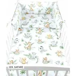 Souprava do postýlky 135/100 cm 3 díly - safari