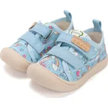 DDstep Barefoot plátěné tenisky D.D.step C100-61621A Oceanic Velikost: 25