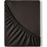 Kvalitex Saténové prostěradlo s gumou černé Varianta: 220x200cm