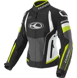 CLOVER bunda AIRBLADE-5 dámská white/yellow - S