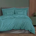 Povlečení 220x200 bambusové pruhy mořské 7 Ks
