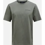 TRIČKO PEAK PERFORMANCE ORIGINAL SMALL LOGO TEE MEN PINE NEEDLE