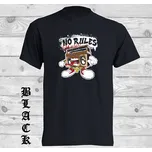 detske-levne-bavlnene-vtipne-tricko-potisk-radio Barva: Black -černá, velikost: 104