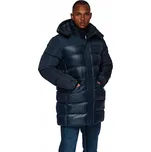 Ombre pánská prošívaná bunda odepínací kapuce OM-JALJ-0266 velikost XL