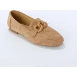 Mokasíny se sponou béžová 37