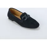 Mokasíny se sponou modrá 41