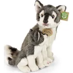 Rappa Plyšový vlk s mládětem 27cm ECO-FRIENDLY